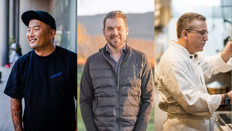 Roy Choi, Jason Smith, and Ivan Ramen. Alumni in the News: November 2025.