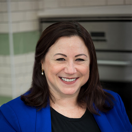 Headshot of Jeanne LeClare Hassard, CIA faculty, lecturing instructor of Hospitality and Service Management at the New York campus.