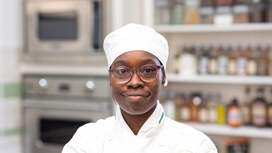 Faculty Spotlight on Chef Roshara Sanders ’12/’14.