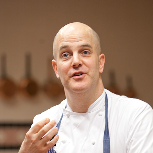 CIA alumni Chef Jonathan Benno ’93, executive chef of three concepts within the Evelyn Hotel, NY.